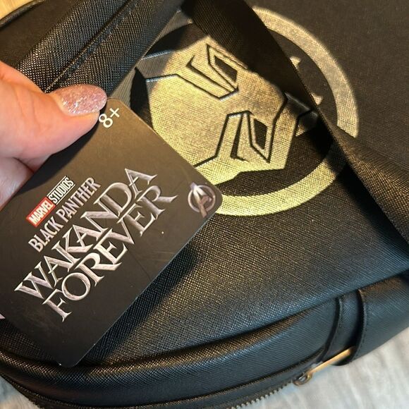 Loungefly Marvel Black Panther Wakanda Forever Figural Mini Backpack New - Picture 7 of 8